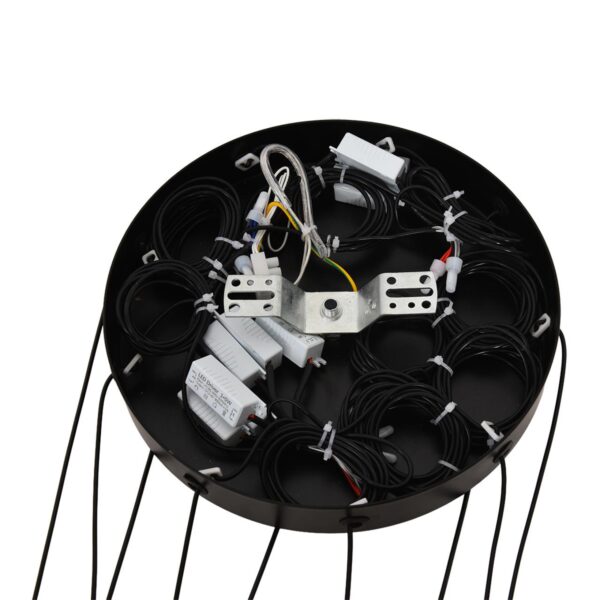 8400/27L LEDIO LN26 000 черный/белый, металл/акрил Люстра LED 27W 3000K 220V STICK