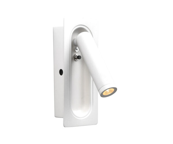 bh00022602 08071M,01 Бра встраиваемое Ризи белый Led 3W