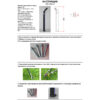 09200-F(220V),16(05) Светильник уличный Линден, подсветка синяя