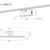 bk00022249 07801-2,02 Подсветка Проекция хром