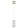 c279fb60a4e7c0b63dd1f732dab12d18 5454/5L L-VISION ODL_EX26 011 светлая бронза/жемчужный/металл/керамика/акрил Подвес LED 5W 3000K LULU