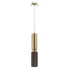 7062/1A MINIMA ODL25 217 Подвесной светильник темное дерево/металл IP20 GU10 LED 7W 220V CAUCHO