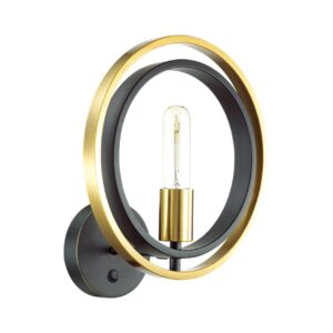 c3107c131fe3851058f87703fbd075ea 4401/1W LOFTI LN19 000 золотой, черный Бра E27 1*60W 220V MAEVE
