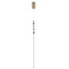 c41b58714bfc05af97bcf46da41d7b50 6640/12L HIGHTECH ODL25 227 Подвесной светильник бронзов/белый/металл/акрил/агат IP20 LED 12W 3500K 220V MONELLA