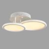 c69fdae5f503cfcfa83db81d9c1eb053 8380/45CL LEDIO LN26 000 белый, металл/акрил Умная люстра потолочная с ПДУ и голосовым управлением LED 45W 3000-6500К 220V ALIS SMART