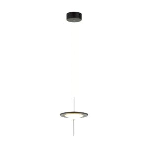 c73ec2db4c3eb6d6a68522a2ec38ab92 5012/10L L-VISION ODL23 389 черный/белый матовый металл/акрил Подвес LED 10W 3000K STEKA