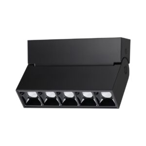 358323 OVER NT19 380 черный Светильник накладной IP33 LED 4000К 13W 110-265V EOS