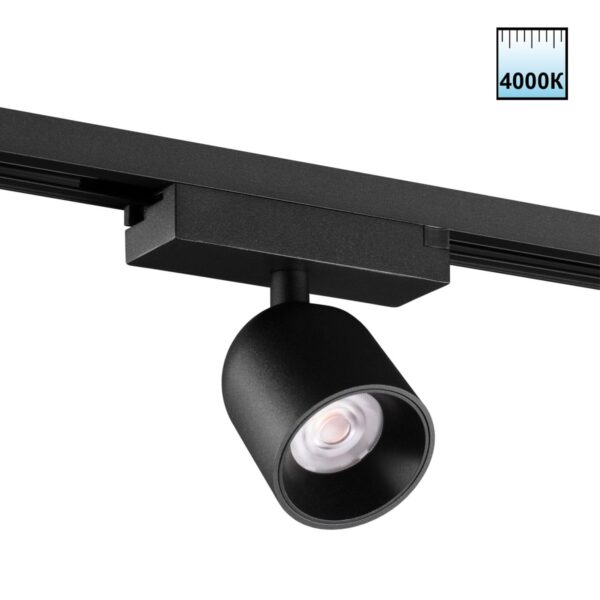 ccb3f5548d503f4076e999ca03535945 359808 PORT NT25 278 черный Светильник трековый однофазный трехжильный IP20 LED 10W 180-265V 4000К SOLETTE