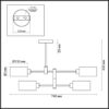ccffcdbc732bdd9fe0632f98d630d37b 3742/4C MODERNI LN19 000 хром Люстра потолочная E14 4*60W 220V ASHLEY