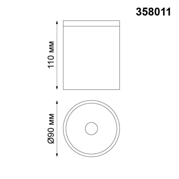 ce109842591c53b6aebcd2b5cffe6b0d 358011 STREET NT19 700 темно-серый Ландшафтный светильник IP65 LED 3000К 6W 220V TUMBLER