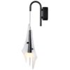 5442/6WLA L-VISION ODL_EX26 059 черный/бел.матовый/металл/стекло/акрил Бра LED*6W 3000K 633Лм AFALINA