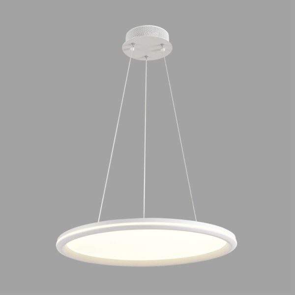 cf004a475fffd413bb81e41f812def67 8380/45L LEDIO LN26 000 белый, металл/акрил Умная люстра подвесная с ПДУ и голосовым управлением LED 45W 3000-6500К 220V ALIS SMART