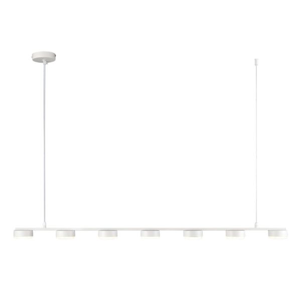 8265/7 COMFI LN26 234 металл, белый Светильник подвесной GX53 LED 7*7W 220V TORINA