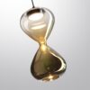 d3317a690f0fa2068757e241c06c00b1 5094/4L PENDANT ODL25 357 черный/прозрачн./золотой градиент/металл/стекло Подвес LED 4W 4000K 388Лм GLESSI