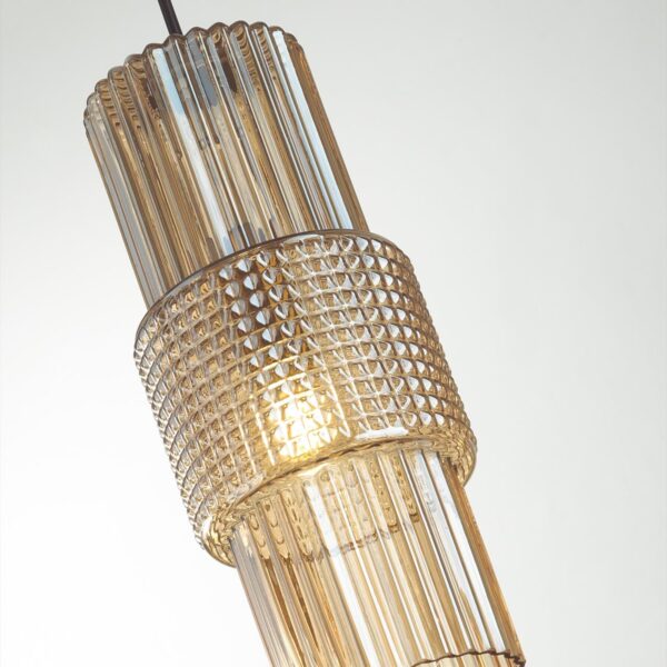 d3627c374ff1ae987c8600fb3ea2a6d3 5019/1 MODERN ODL23 405 бронзовый/янтарный металл/стекло Подвес E14 1*40W PIMPA