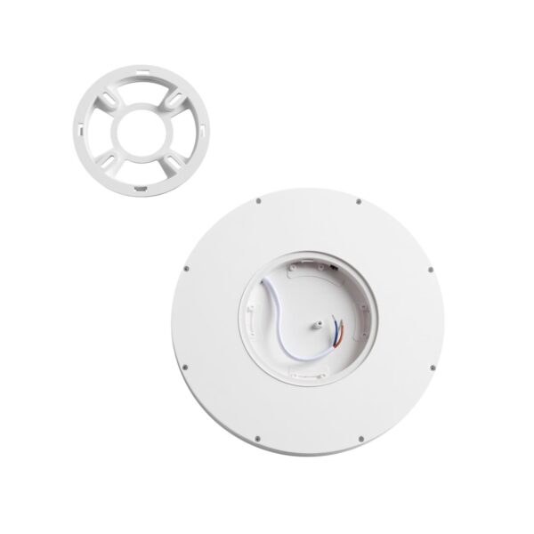 d4b85004856bb3ec4209815f96f08fa7 7659/18L MITRA LED SN 551 Светильник пластик/белый LED 18Вт 3000/4000K D230 IP40 ALFA WHITE