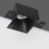 370998 WIR NT25 000 черный Светильник встраиваемый для ГКЛ потолка IP20 GU10 50W 220V NIMBUS
