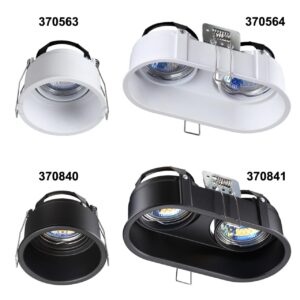 370563 SPOT NT19 516 белый Встраиваемый светильник IP20 GU10 50W 220-240V CLOUD
