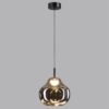 d65f692e84aafc2089784b497496f710 5097/4LC PENDANT ODL25 363 черный/дымчатый/металл/стекло Подвес LED 4W 4000K 388Лм VASO