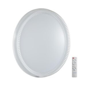 7643/EL COLOR SN 146 Светильник пластик/белый/прозрачный LED 70Вт 3000-6000К D505 IP43 пульт ДУ DEPAX