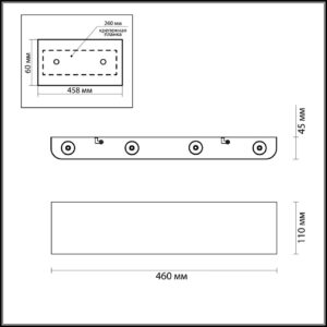 d7ad66132e6b45a6e5aeceaa88625848 3893/8WL HIGHTECH ODL20 000 золотистый/металл Настенный светильник LED 3000K 8W 220V MAGNUM