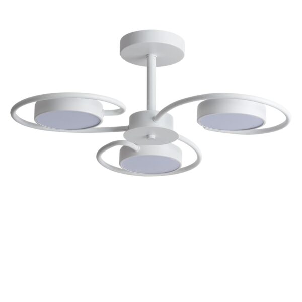 d837a61d1462e12bde4e6dfd810cf3c7 5657/36CL LEDIO LN23 000 белый Люстра потолочная LED 36W 3000/4000/6000К 220V EVIN