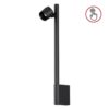 359313 OVER NT24 290 черный Светильник настенный диммируемый (выключатель) IP20 LED 7W+7W 4000K 220-240V FERMO