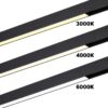 d8e0a711cb8280a2be7c0af3935160f7 359942 PORT NT25 208 черный Трековый светильник с переключ. цв. темпер. IP20 LED 3000К4000К6000К 30W 90-240V VECTOR
