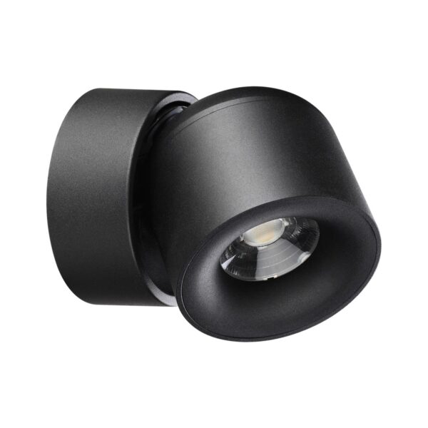 358809 OVER NT21 360 черный Светильник накладной светодиодный IP20 LED 10W 850Лм 4000K 220V GESSO
