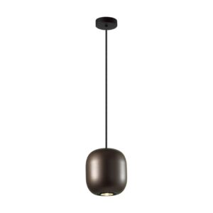 db70e08b9b1f04b204f85fd692c9d2df 5060/1DA PENDANT ODL24 377 коричн./черный/металл Подвес GU10 LED 4W COCOON