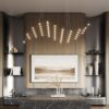 7057/45L HIGHTECH ODL25 289 Подвесной светильник нерж/сталь IP20 LED 3000K 220V WELKIN