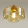 dc0c13f864227962bd8650537e1d23ab 4747/1C PENDANT ODL21 409 янтарный/бронзовый Светильник потолочный E27 1*60W BINGA