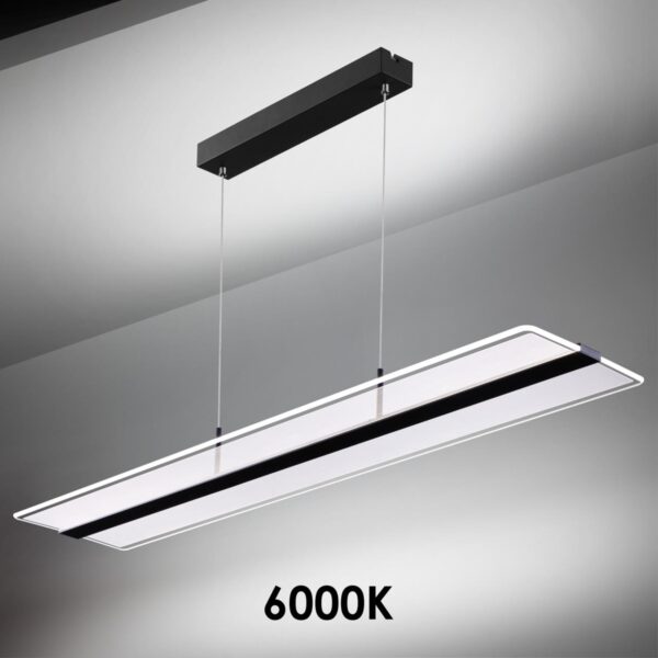 dc2d2655b5eb7fef2c178a15a7903fe4 358992 OVER NT23 310 Светильник подвесной диммируемый со сменой цв.температуры, пульт ДУ (2.4G) в комплекте IP20 LED 3000~6000К 50W 85-265V ITER