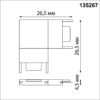 dca17816fa5dbe6f9ba4f3d8ced070ac 135267 SHINO NT24 093 черный Соединитель с токопроводом "L" для низковольтного шинопровода IP20 24V EASY