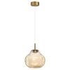 dd891762eae4ec825771e5af4c0b3e86 5097/4L PENDANT ODL25 363 античн.бронза/янтарный/металл/стекло Подвес LED 4W 4000K 388Лм VASO