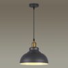 ddc2cf77be178e1ca595ab28579c49ab 3366/1 PENDANT ODL17 419 темн.серый/бронзовый Подвес E27 60W 220V MIRT
