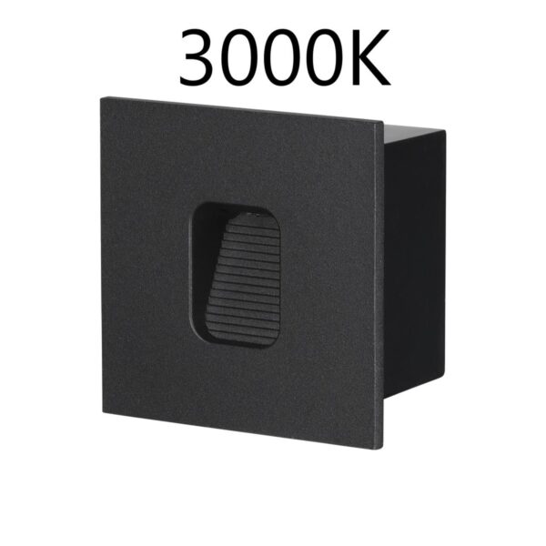 de8e4df4fdbe54eae76d99d6ad9b280d 6650/1WL3 NATURE ODL25 695 черный/металл Подсветка для лестниц IP65 LED 1W 3000K 60° AC85-265V VITTY