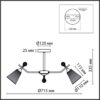 df0fae7b4de1fcd45df918828301e926 8046/6C CLASSI LN26 107 латунь/прозрачное стекло Люстра потолочная Е14 6*40W 220V AURICA