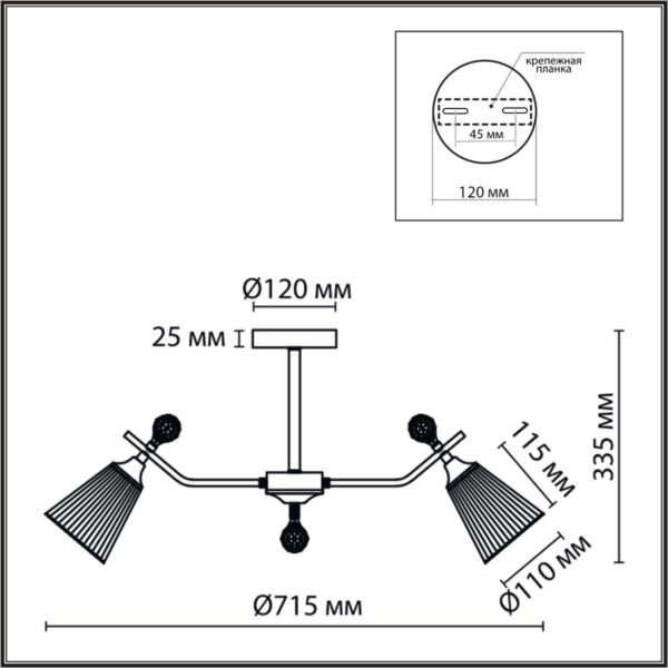 df0fae7b4de1fcd45df918828301e926 8046/6C CLASSI LN26 107 латунь/прозрачное стекло Люстра потолочная Е14 6*40W 220V AURICA