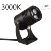 df8f9b0326d2d0f765ab6a17a1abcb22 6648/6WA3 NATURE ODL25 687 черный/металл Фасадный поворотный светильник на 360° IP67 LED CREE 6W 3000K 30° AC85-265V STIMA