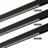 dfc32372a6eba5339df12ac61925fd7c 359934 PORT NT25 208 черный Трековый светильник с переключ. цв. темпер. IP20 LED 3000К4000К6000К 30W 90-240V VECTOR