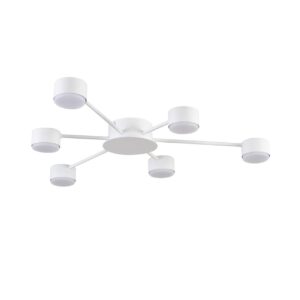 e02bfc086299bfb37e812b844177a8a9 8343/6C COMFI LN26 252 белый, металл Люстра GX53 LED 6*7W 220V TORINA
