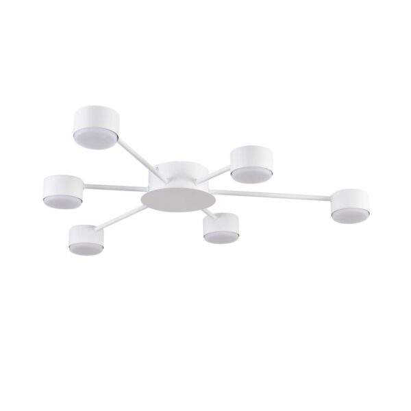 e02bfc086299bfb37e812b844177a8a9 8343/6C COMFI LN26 252 белый, металл Люстра GX53 LED 6*7W 220V TORINA