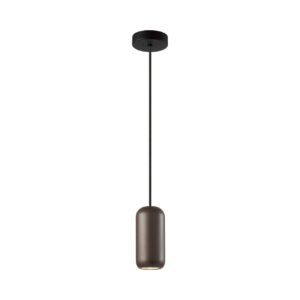 e0527587a3e66b83b9cbcbb9f0376533 5060/1D PENDANT ODL24 377 коричн./черный/металл Подвес GU10 LED 4W COCOON