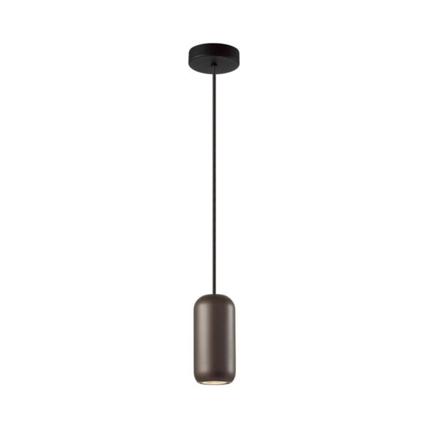5060/1D PENDANT ODL24 377 коричн./черный/металл Подвес GU10 LED 4W COCOON
