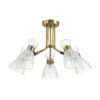 e0ea727dddeb75fcc33219fcfb572e7d 3704/5C COMFI LN26 110 античная бронза Люстра потолочная E14 5*40W 220V JACKIE