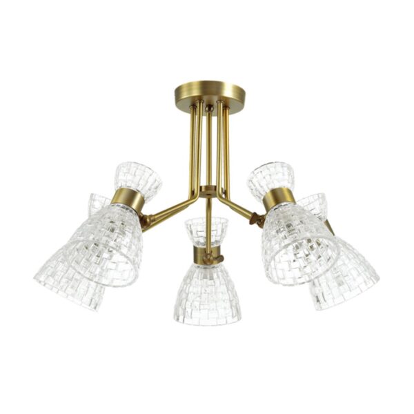 e0ea727dddeb75fcc33219fcfb572e7d 3704/5C COMFI LN26 110 античная бронза Люстра потолочная E14 5*40W 220V JACKIE