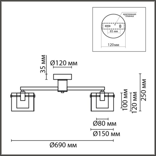 e0eb9b671c8c038b7b36f543dea2cf75 6587/5C MODERNI LN26 133 золото/прозрачный, металл/стекло Люстра потолочная E14 5*40W 220V VERDI