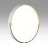 e234b1eb19eac5f50a012435e6bbce37 7646/DLN PALE SN 189 Светильник пластик/белый/золотой LED 48Вт 3000/4000/6000К D390 IP43 CCT OLIDI WHITE