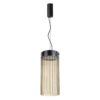 5047/10L L-VISION ODL24 000 черный/светл.янтарный/металл/стекло Подвес LED 10W 4000К 1237Лм PILLARI